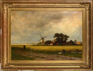 Paysage Au Moulin by Adrianus van Everdingen