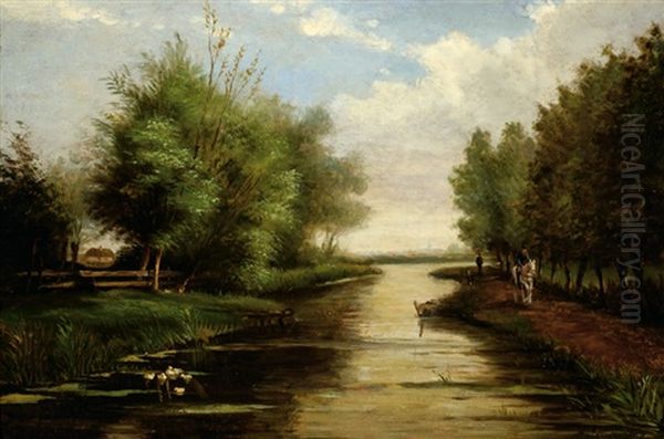 View On A Landscape With A River - view 1