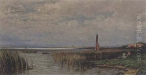 A View Of A River Landscape