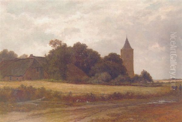Landschap In 't Gooi Bij Het Dorp Blaricum - view 1