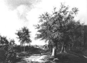 Figures In A Wooded Landscape Figures In A Wooded Landscape