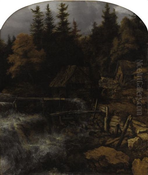 Watermill In A Rocky Landscape - view 1
