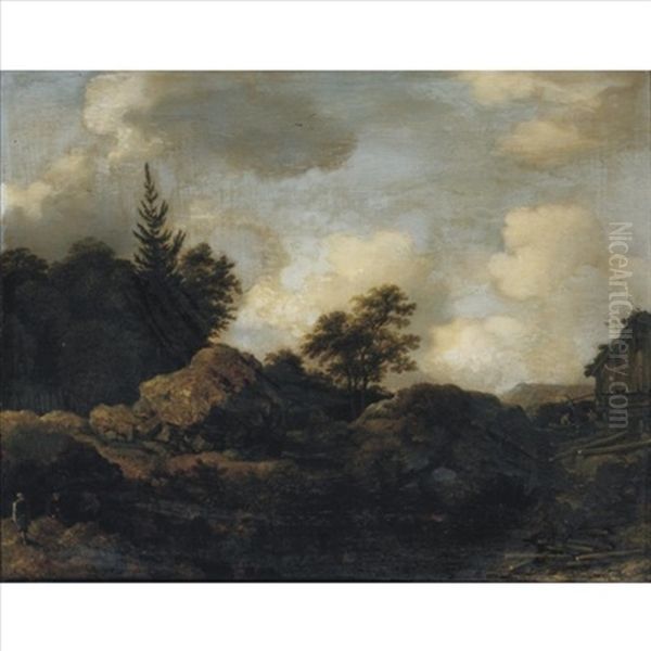 Northern Wooded Landscape - view 1