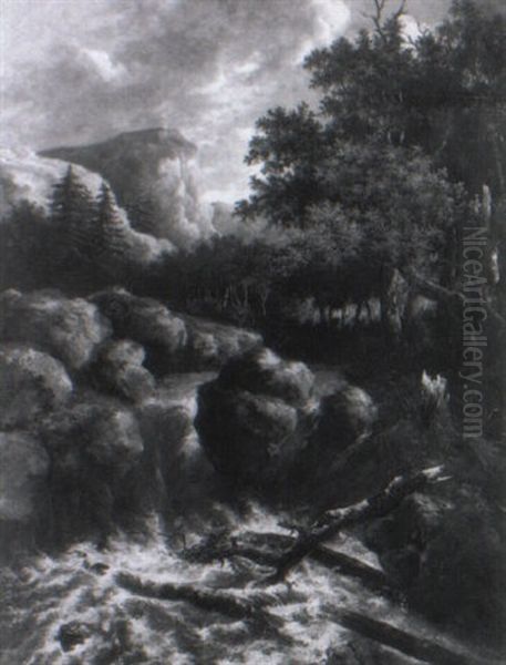 Paysage Avec Cascade - view 1