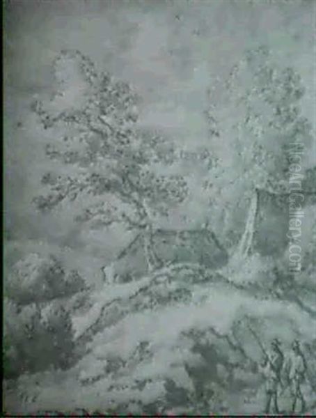 A Landscape With Hunters - view 1