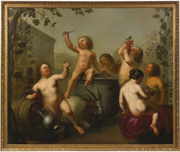 A Bacchic Scene - view 1
