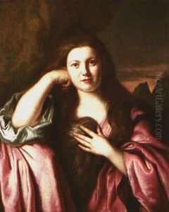 Retrato De Joven Dama by Cesar Boetius van Everdingen