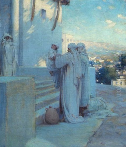 The Lad Shall Belong To The Lord (illust. For Samuel, Samuel By George Hodges) - view 1