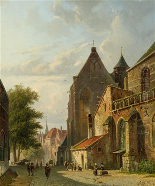 In Einem Hollandischen Stadtchen - view 1