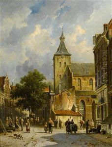 A Street Scene In Hattem