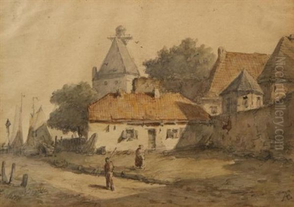 View Of A Village - view 1