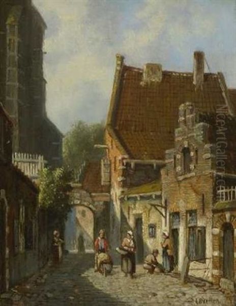 Hollandische Strasenszene - view 1