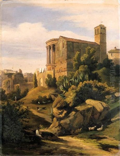 Tempio Di Vesta A Tivoli - view 1