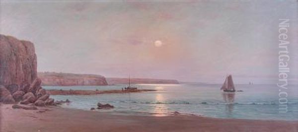 moonlit Reflections, Along The Coast To Normanville - view 1