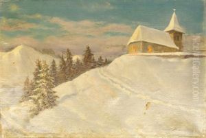 Chapel In The Mountains by Nicolas Evreinoff
