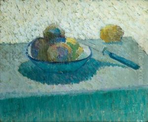 Nature Morte Aux Pommes by Konstantin Invanovich Evseev