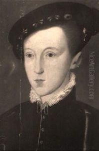 Portrait Of Edward Vi In Black Cap