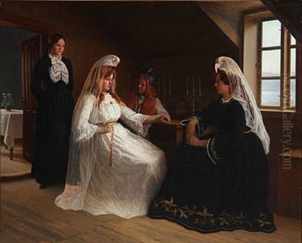 Interior From Iceland With A Bride And Other Women - view 1