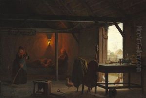 Morning In The Barn After A Party