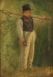 Boy With A Rake