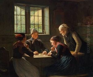 Sorte Per-spillere by Johann Julius Exner