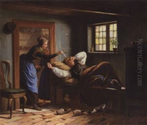 Den Forstyrrede Middagshvile by Johann Julius Exner