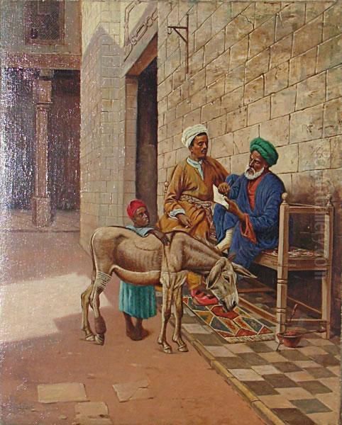 Scorcio Del Cairo Con Personaggi - view 1
