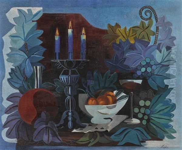 Still Life With Candelabra - view 1