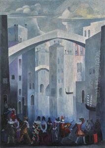 Carnival Procession by Alexandra Exter