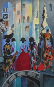 Carnival In Venice by Alexandra Exter