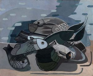 Les Poissons by Alexandra Exter