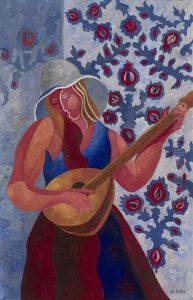 Girl With A Mandolin