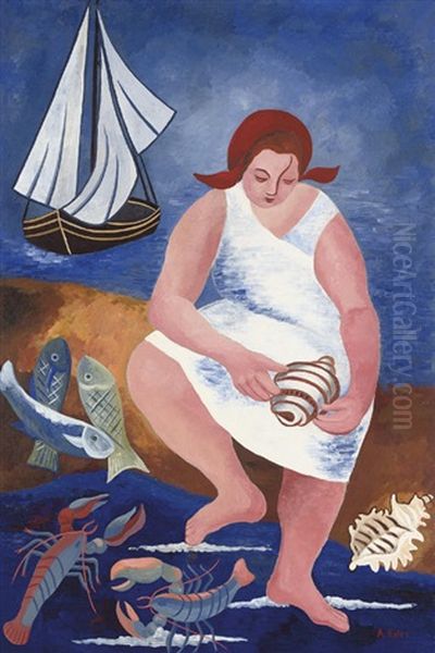 Fisherwoman - view 1