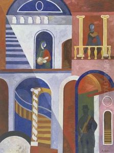 Musicians by Alexandra Exter