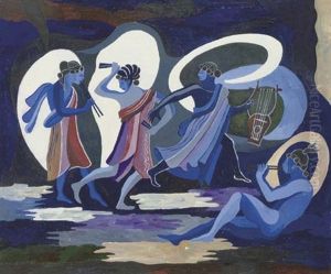 Musicians by Alexandra Exter