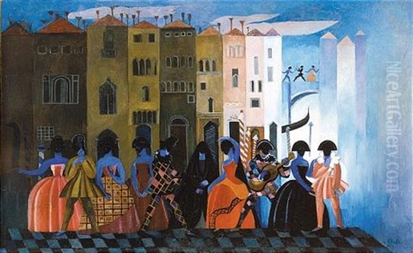 Venetian Masks - view 1