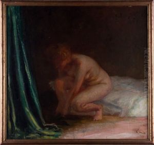 Sitzender Damenakt Sitzender Damenakt
