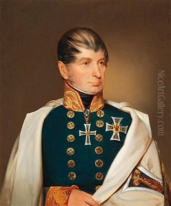 Half-length Portrait Of Archduke Maximilian Joseph Of Austria-este