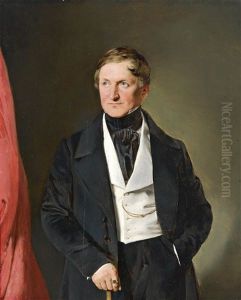 Dreiviertelfiguriges Portrait Eines Herren by Franz Eybl