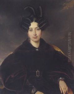 Damenportrait by Franz Eybl