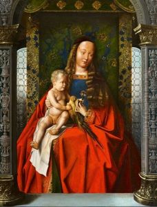 Madonna Mit Kind by Jan Van Eyck