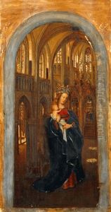 Madonna In Der Kirche (copy By D. Beckers) by Jan Van Eyck