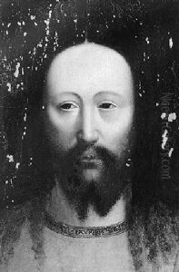 Head Of Christ by Jan Van Eyck