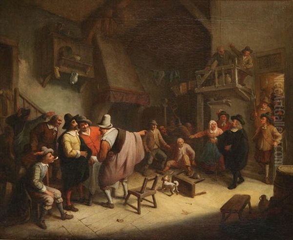 Scene D'auberge (after Jean-baptiste Madou) - view 1