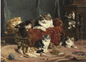 The Proud Mother by Charles van den Eycken I