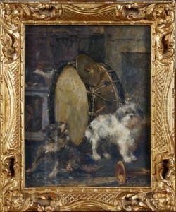 Chiens De Saltimbanque (date 1921)