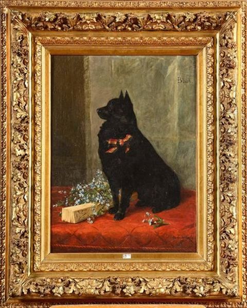 Portrait Du Chien Black - view 1