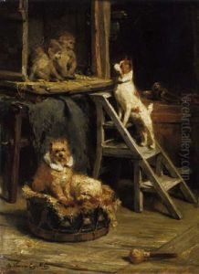 At The Circus by Charles van den Eycken