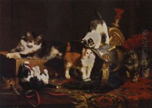 Mother's Watchful Eye by Charles van den Eycken