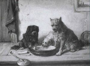 A Shared Meal by Charles van den Eycken